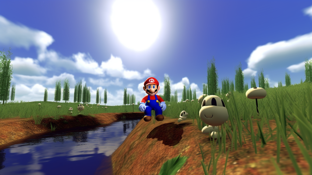 Revelado Vídeo Antigo de Super Mario 64 com Modo Multijogador