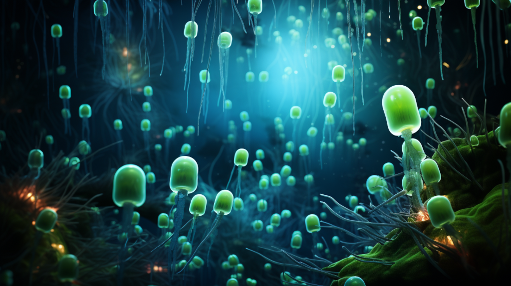 O que são bactérias bioluminescentes?